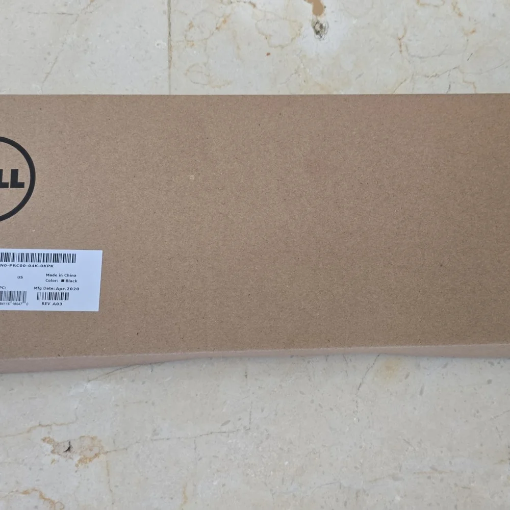 Dell Black Full-Size Wired Keyboard with Numeric Keypad